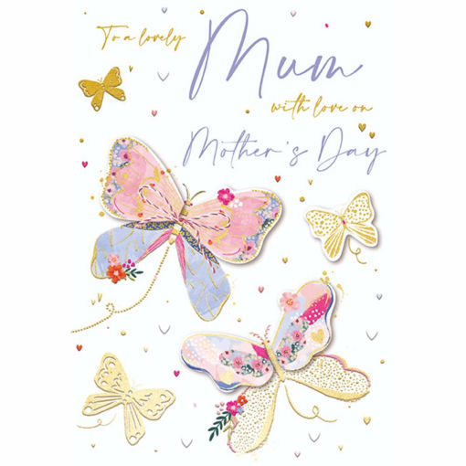 Picture of TO A LOVELY MUM WITH LOVE ON MOTHERS DAY